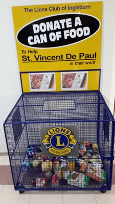 Food Collection bin - Ingleburn Lions Club