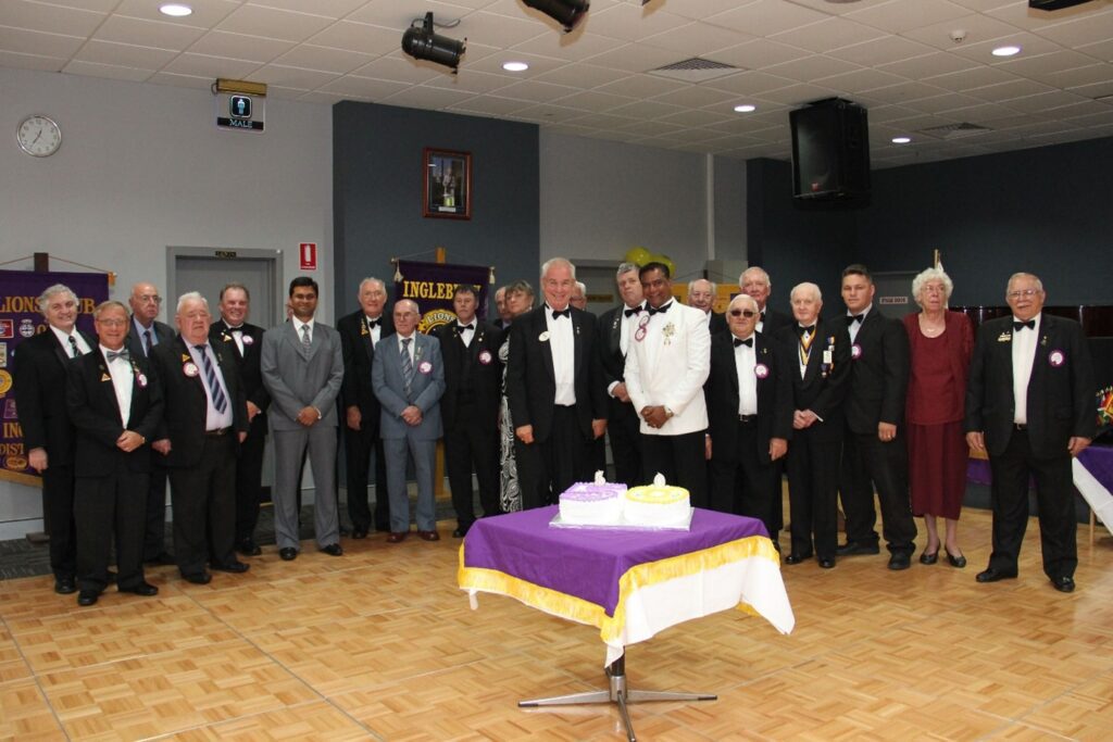 Ingleburn Lions Club members
