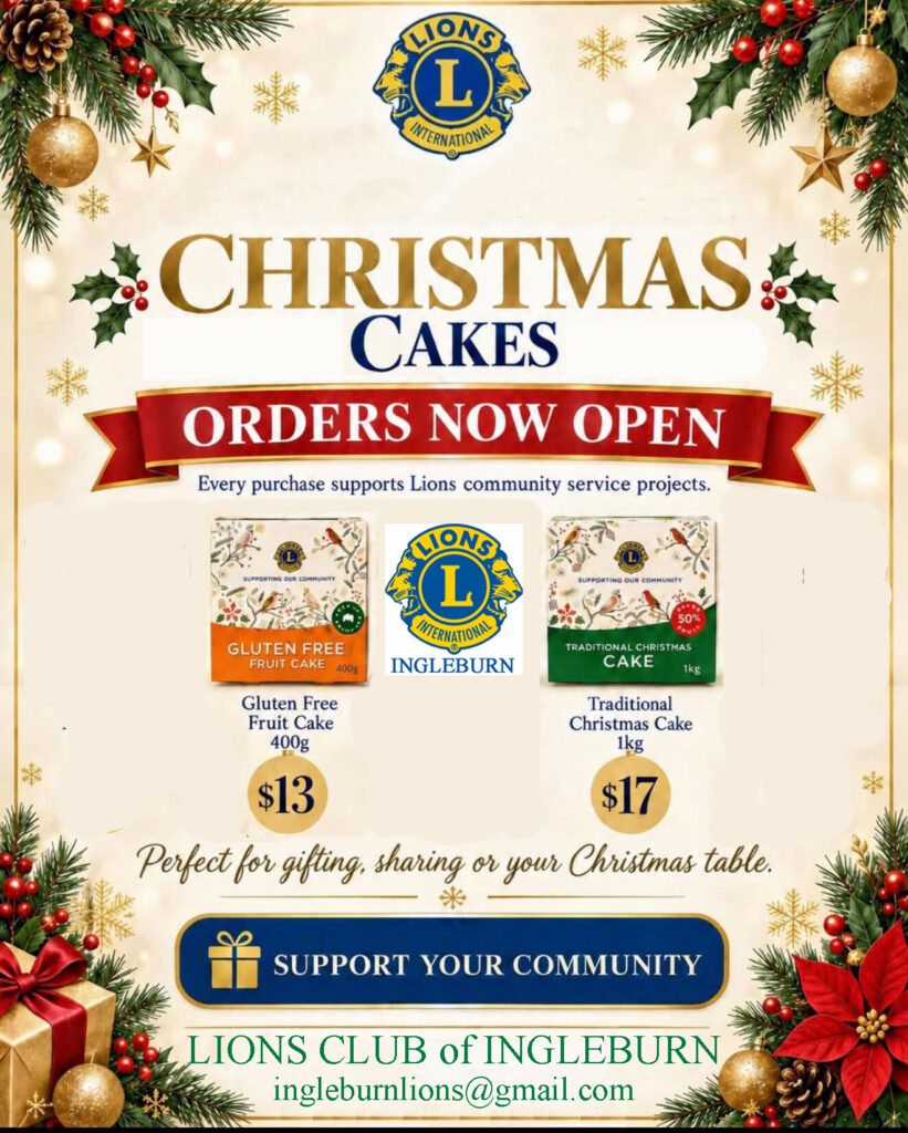 Christmas Cakes are now available